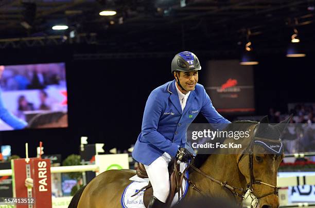 Alvaro Miranda attends the Gucci Paris Masters 2012 - Day 3 at Paris Nord Villepinte on December 2, 2012 in Paris, France.