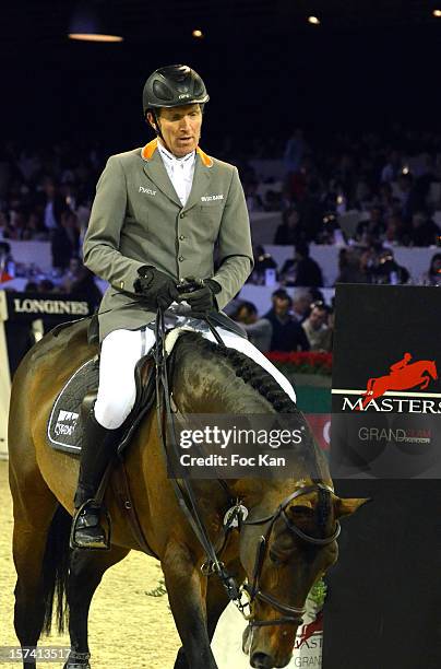 Ludger Beerbaum attends the Gucci Paris Masters 2012 - Day 3 at Paris Nord Villepinte on December 2, 2012 in Paris, France.