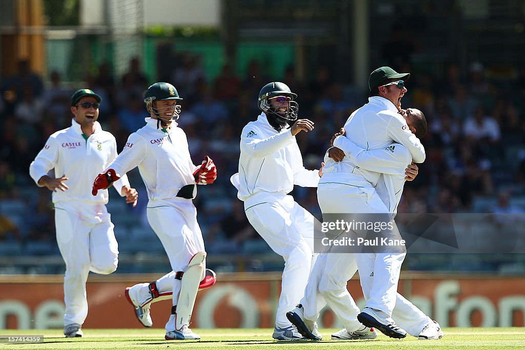 Australia v South Africa - Third Test: Day 4