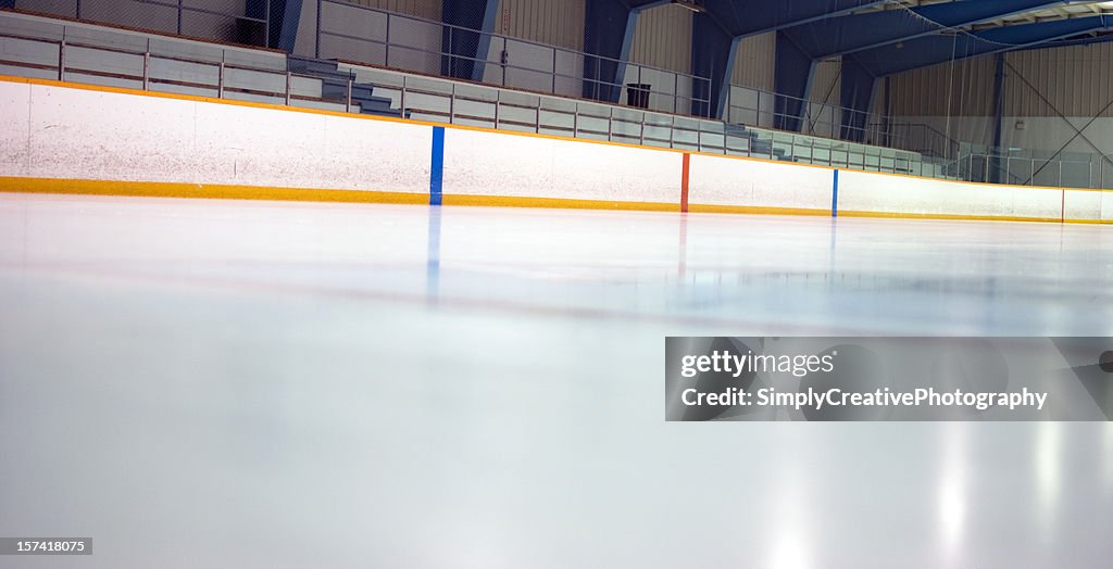 Hockey Arena at Ice Level