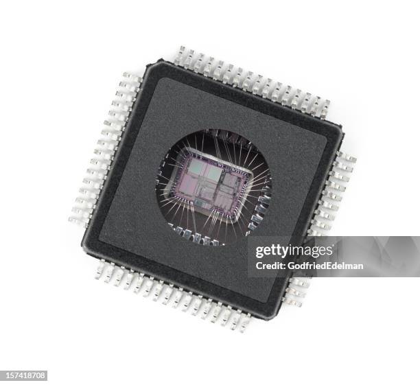 brains of the cpu - cpu stockfoto's en -beelden