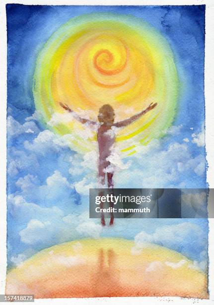 resurrection - resurrection religion stock illustrations