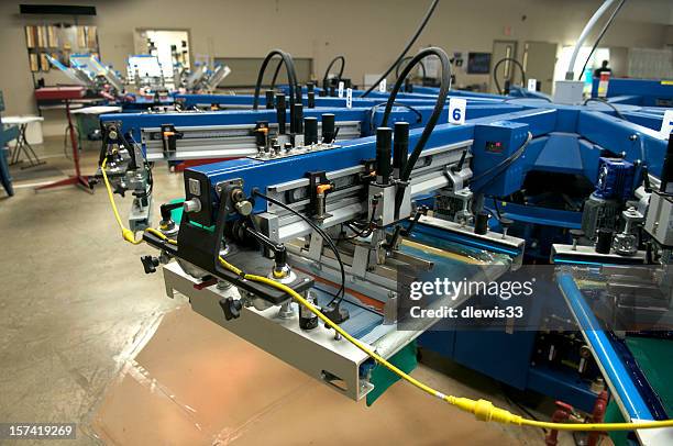 silkscreen operation - silk screen stock pictures, royalty-free photos & images