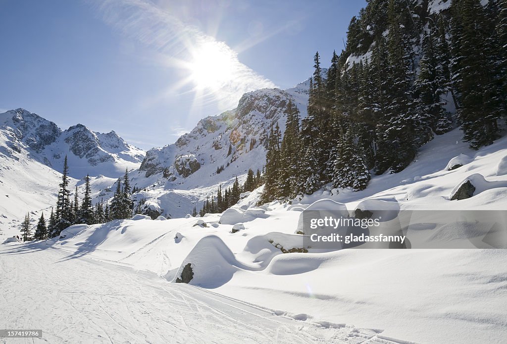 Exit to Blackcomb Glacier