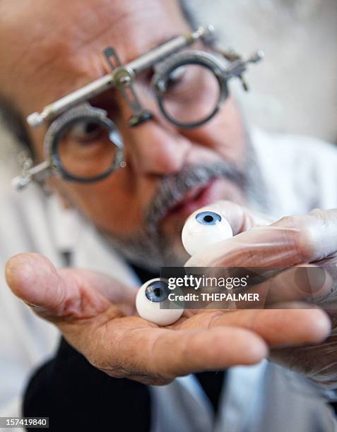 doktor ophthalm - crazy doctor stock pictures, royalty-free photos & images