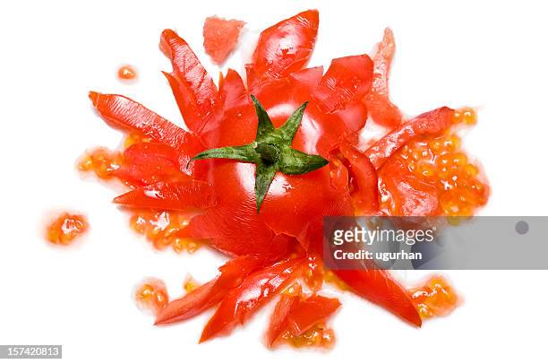 tomato - throwing tomatoes stock pictures, royalty-free photos & images