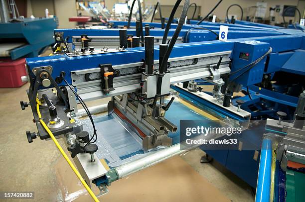 silkscreen operation - silk screen stock pictures, royalty-free photos & images