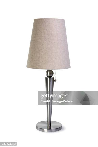 lamp with clipping path - lamp stock pictures, royalty-free photos & images