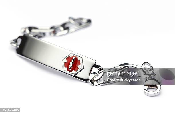 medical-armband - namensband stock-fotos und bilder