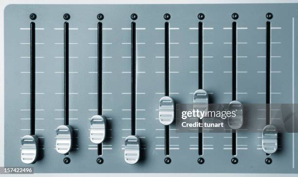 sound mixer - equalizer stock pictures, royalty-free photos & images