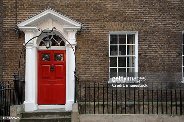 house in london - victorian england stock pictures, royalty-free photos & images