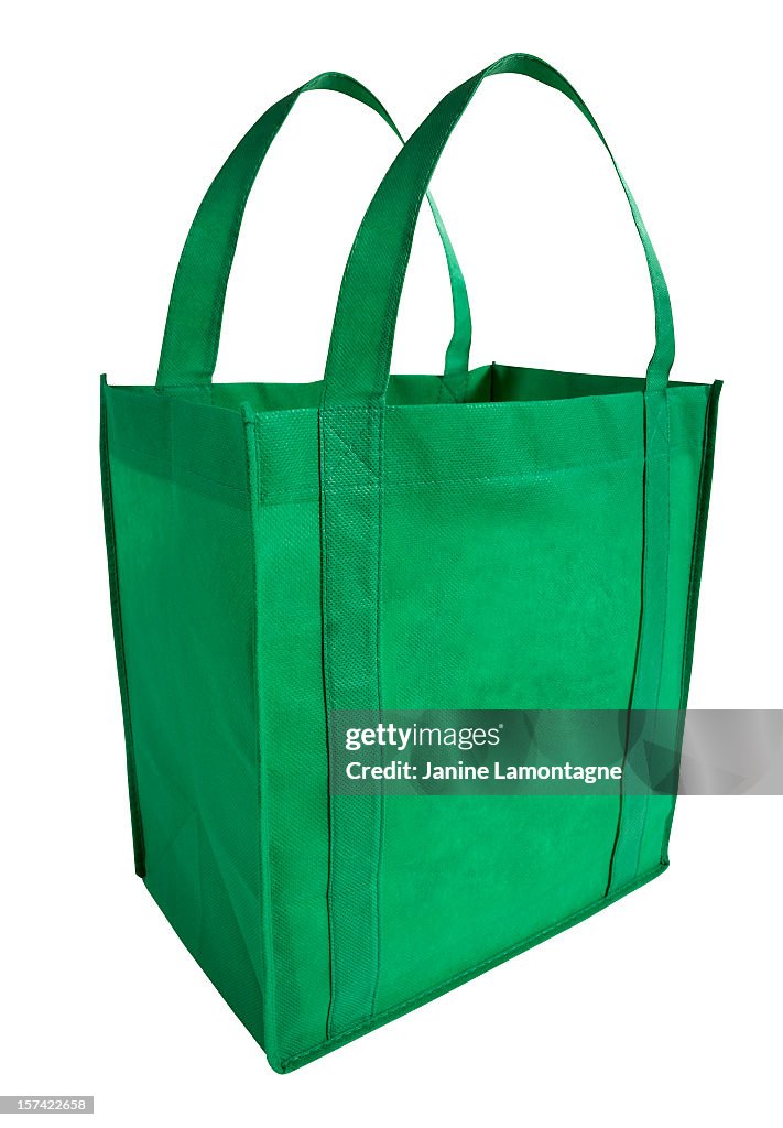 Reutilizável, verde Saco de Compras