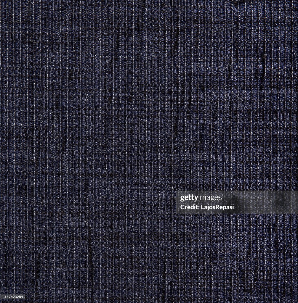 Blue textile fabric detail