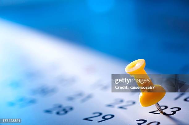 calendario - calendario fotografías e imágenes de stock