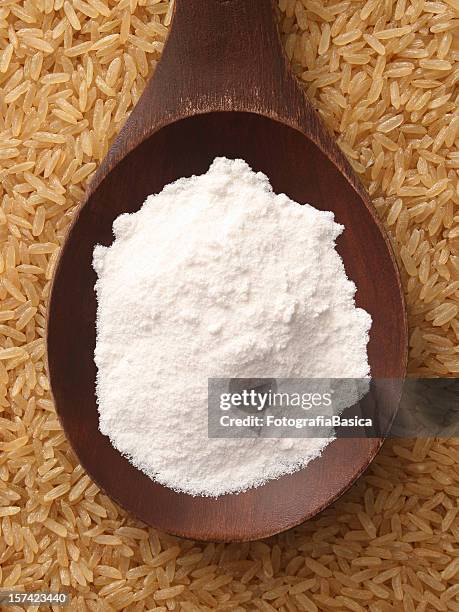 rice flour - poder stock pictures, royalty-free photos & images