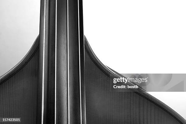 double bass - musical instrument string stock pictures, royalty-free photos & images