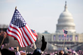 Barack Obama's Presidential Inauguration at Capitol Building, Washington DC