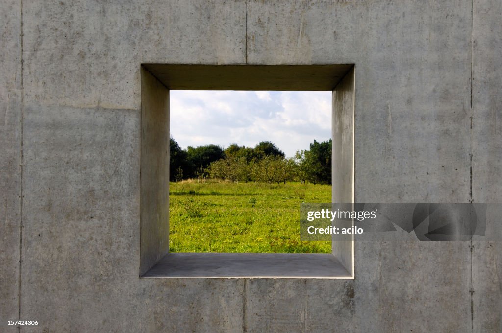 Concrete Window High-Res Stock Photo - Getty Images