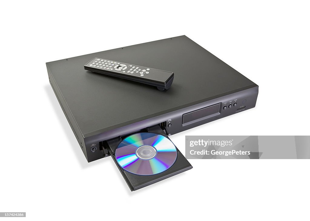 Blu Ray Player with Clipping Path