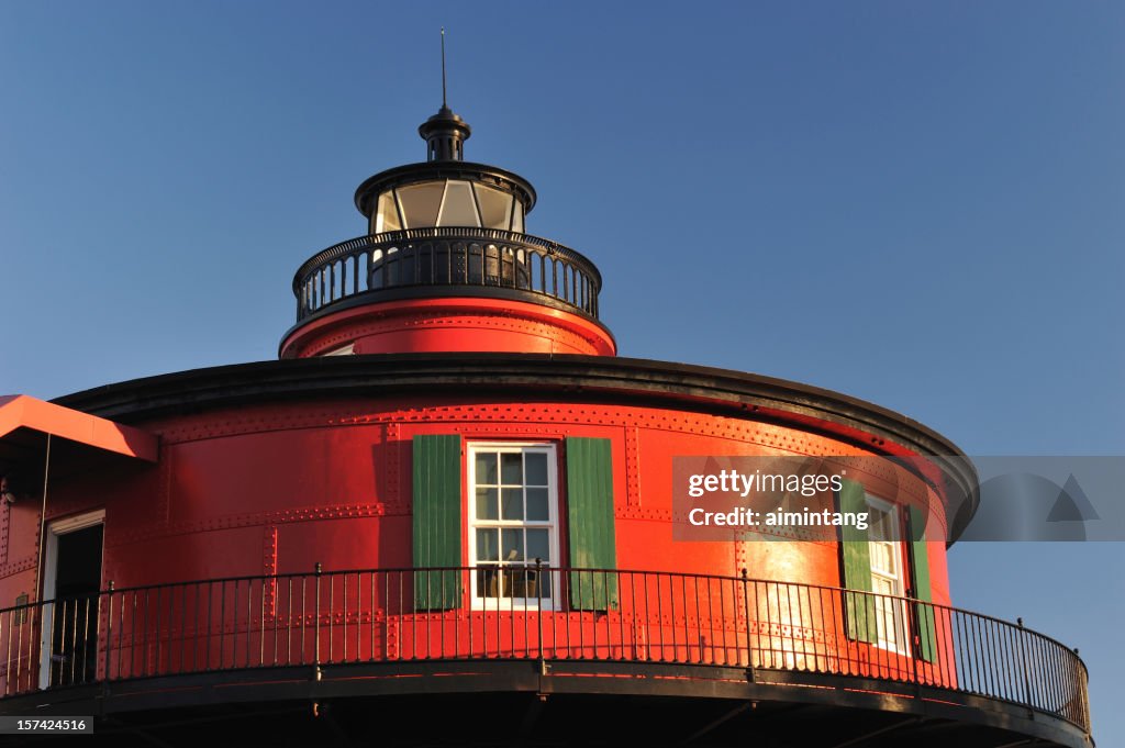 Phare de rouge