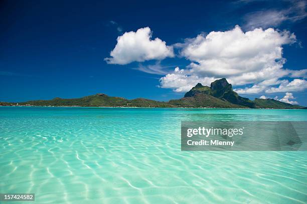 bora-bora island - bora bora stock pictures, royalty-free photos & images