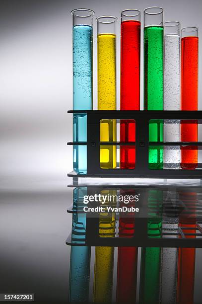 lab test tubes - test tube rack stock pictures, royalty-free photos & images