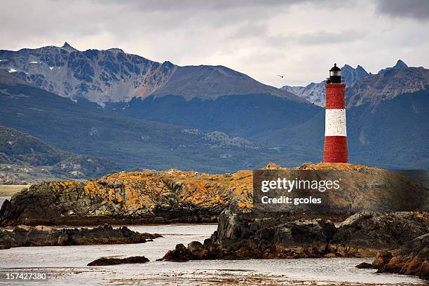 lighthouse scouts - ushuaia stock pictures, royalty-free photos & images