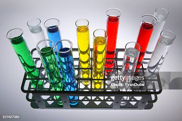 lab test tubes - test tube rack stock pictures, royalty-free photos & images