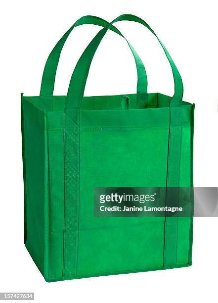 reutilizable bolsa de la compra - reusable bag fotografías e imágenes de stock