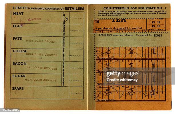 Old School Rations Rationing Photos and Premium High Res Pictures - Getty Images