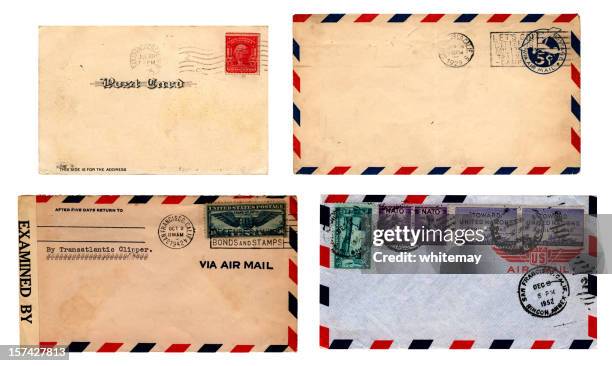 affrancata posta di san francisco - timbro postale foto e immagini stock