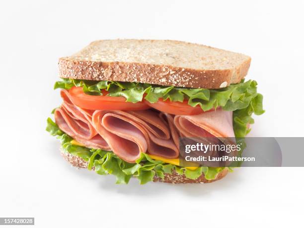ham sandwich - sandwich bildbanksfoton och bilder