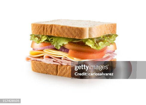 Sandwich w/Clipping Path Sandwich w/Clipping Path