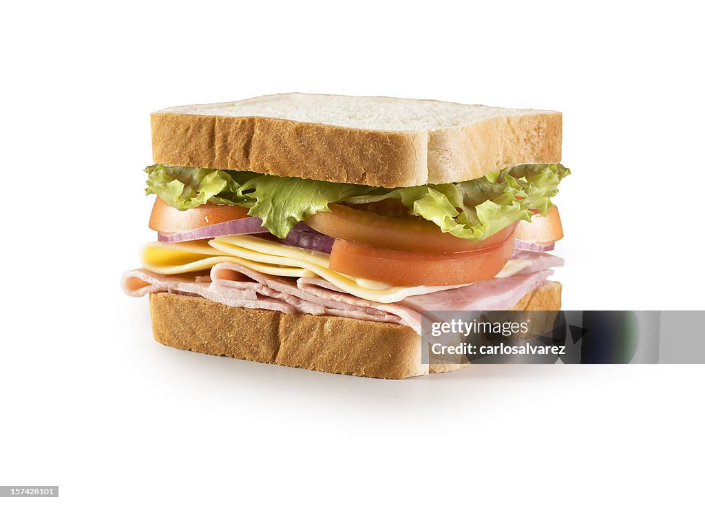 Sandwich w/Clipping Path