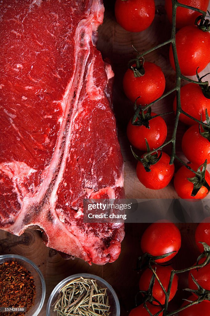 T-bone steak