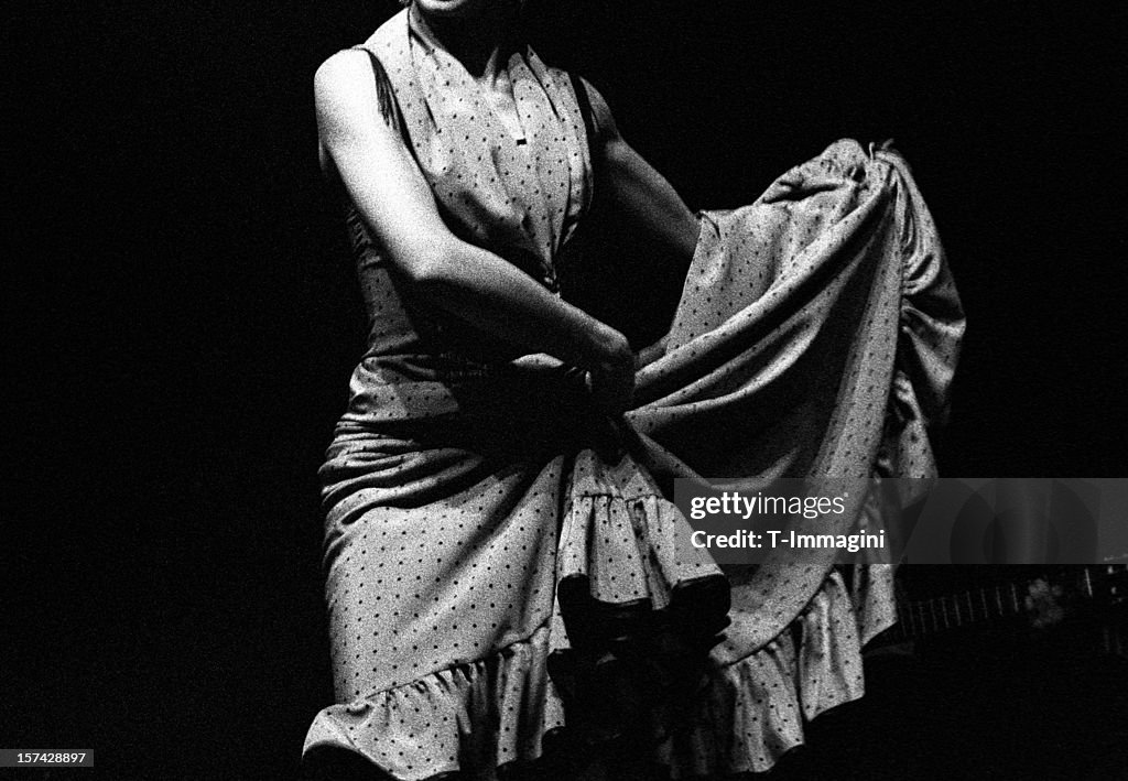 Flamenco dancer's skirt