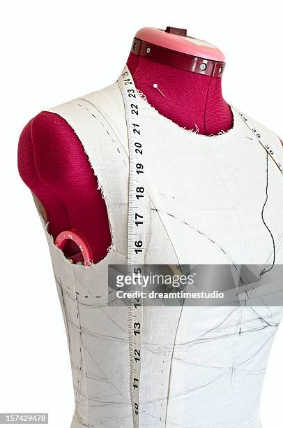 mannequin - sewing pattern stock pictures, royalty-free photos & images