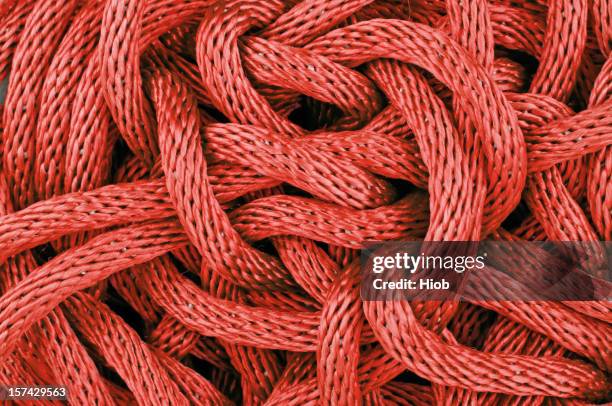 intertwined rope - tied up rope stock pictures, royalty-free photos & images