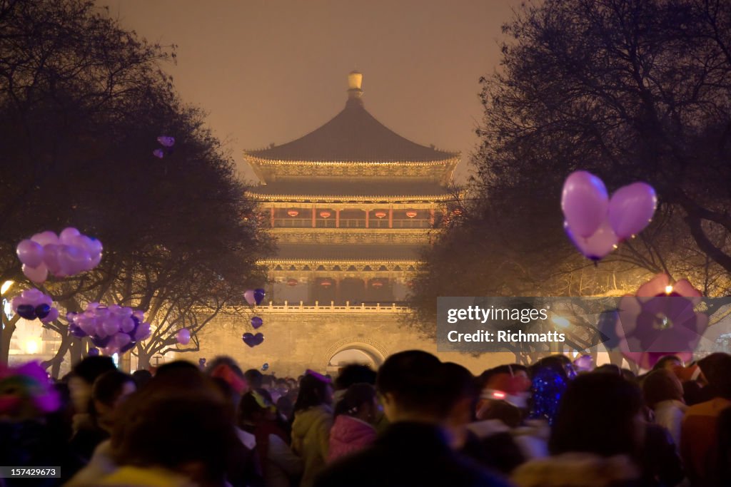 China Celebrating New Year's Eve