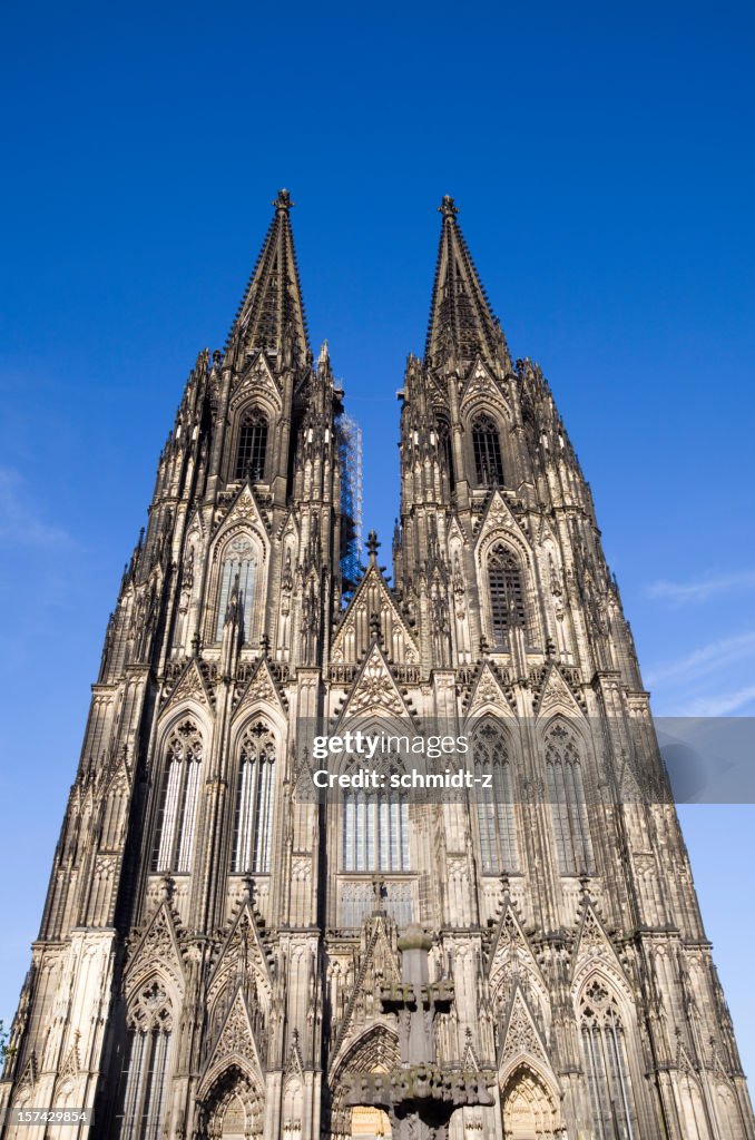 Kölner Dom aginst Blue Sky
