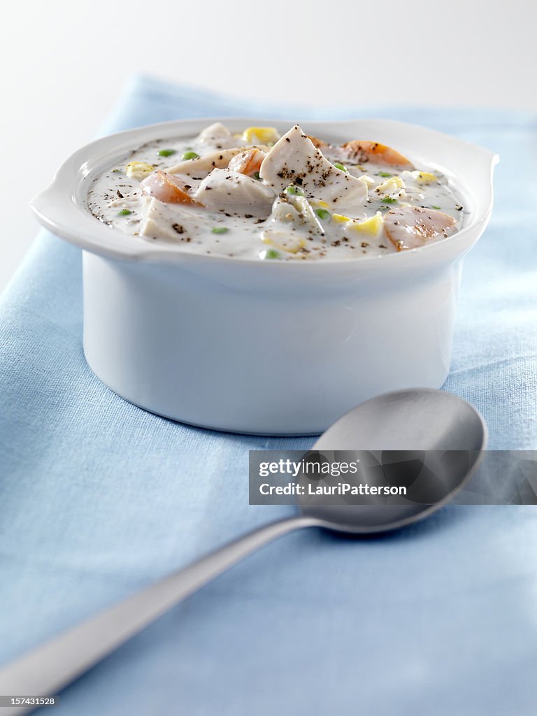 Creamy Chicken and Vegetable Soup 1