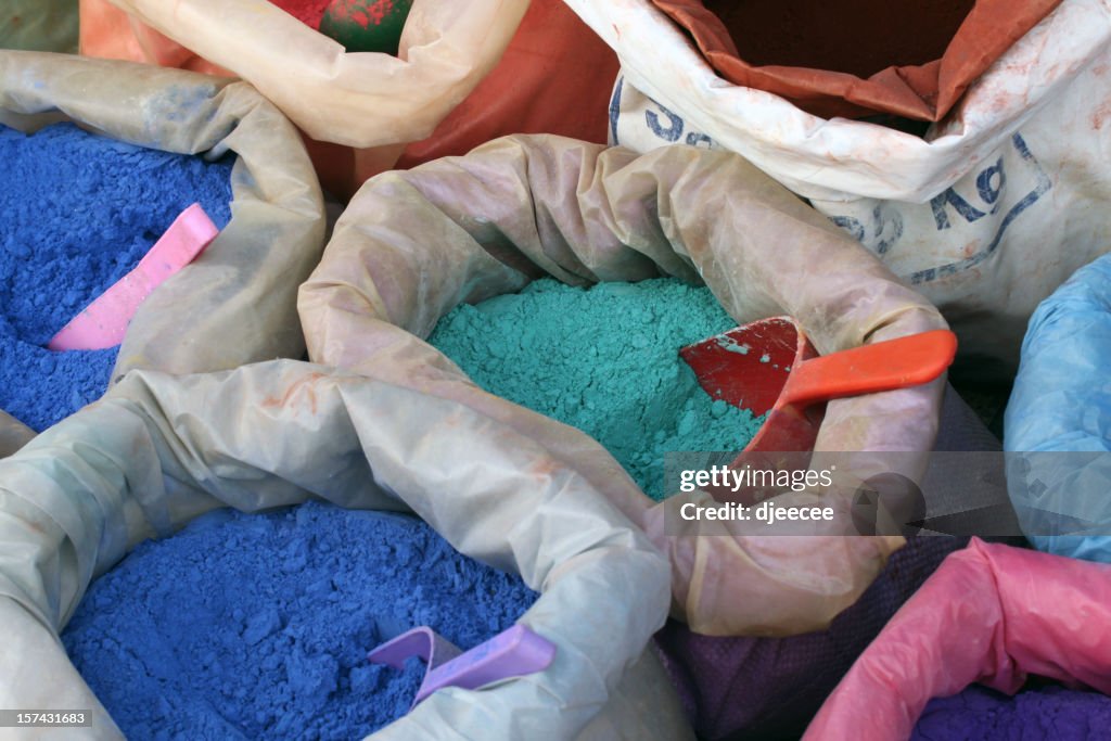 Morocco - Traditional color powder
