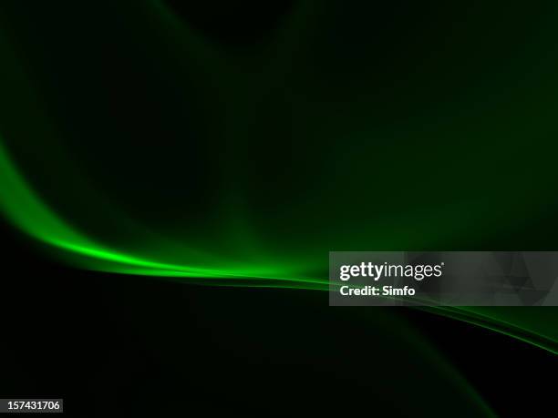 waves abstract background - green color stock pictures, royalty-free photos & images