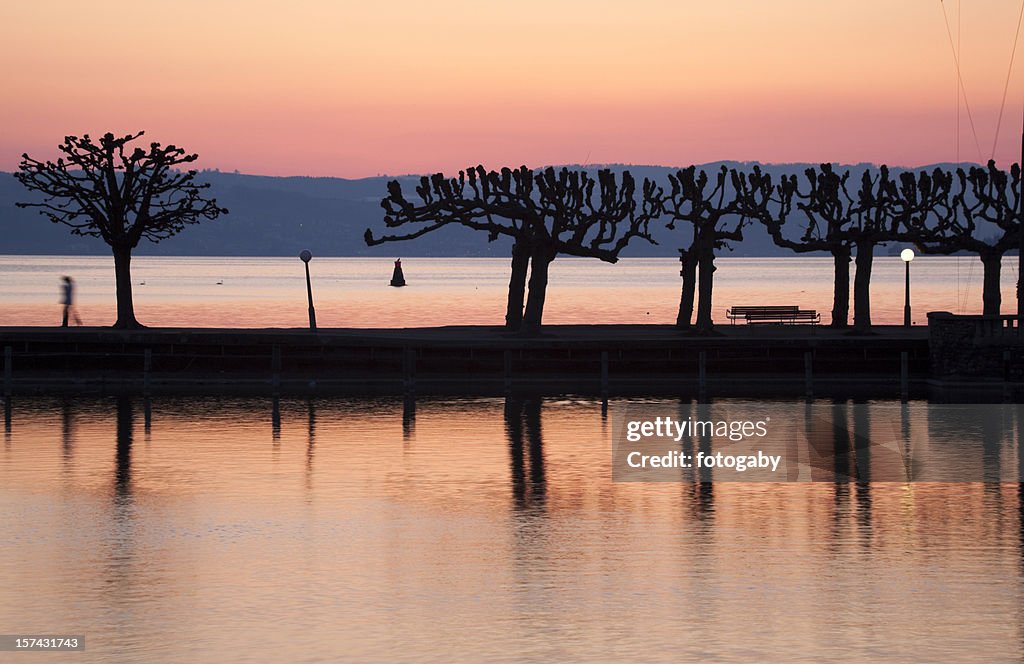 Sonnenuntergang am See