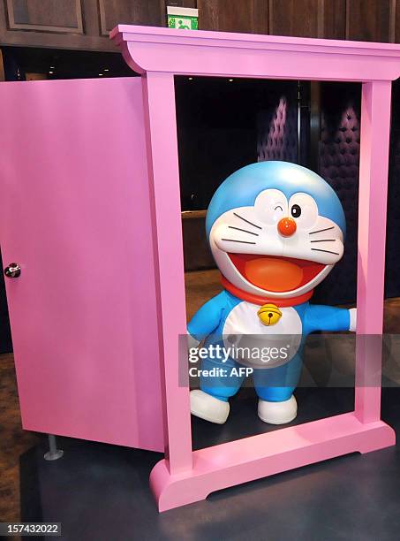 Doraemon, Japan's robot cat from the future in the popular manga... News Photo - Getty Images Doraemon, Japan's robot cat from the future in the popular manga... News Photo - Getty Images
