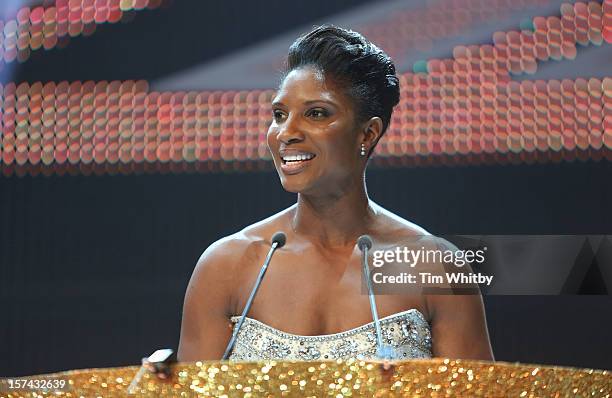 Denise Lewis attends the British Olympic Ball at the Grosvenor Hotel on November 30, 2012 in London, England.