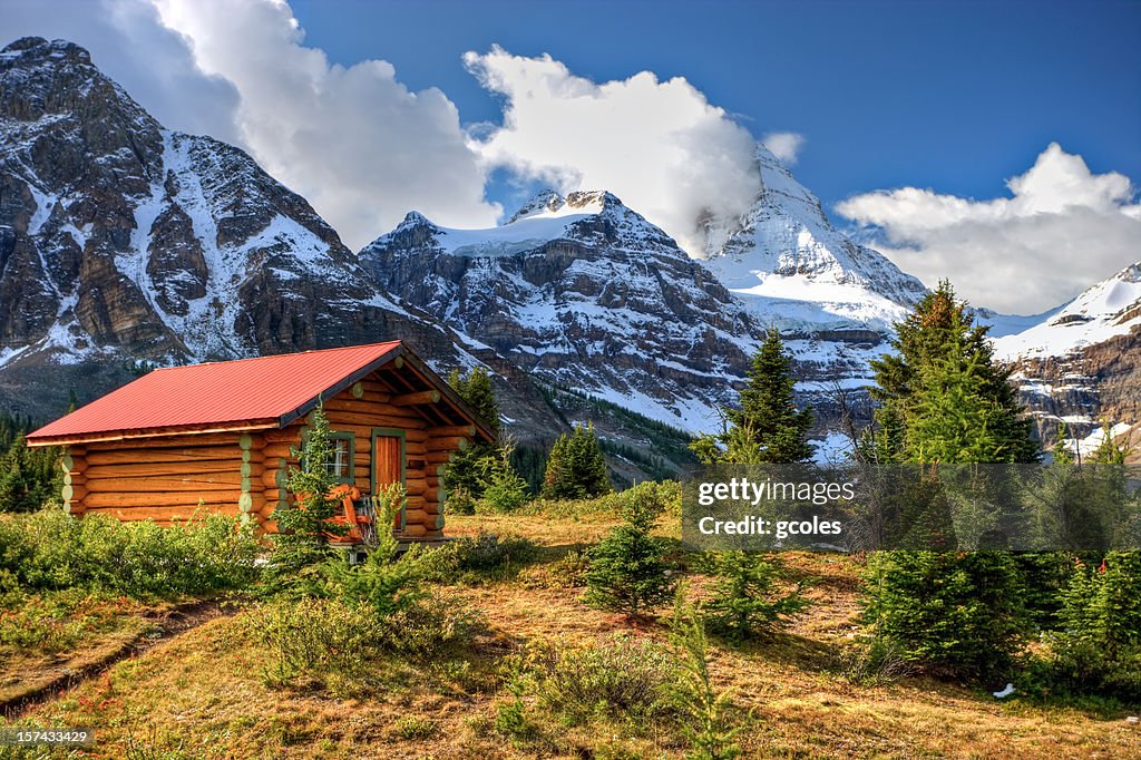 Cabina del monte Assiniboine