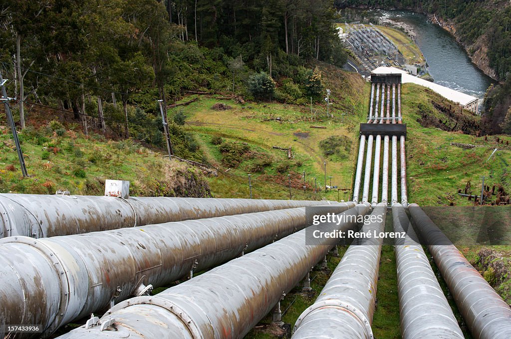 Pipes for a pumped-storage power plant