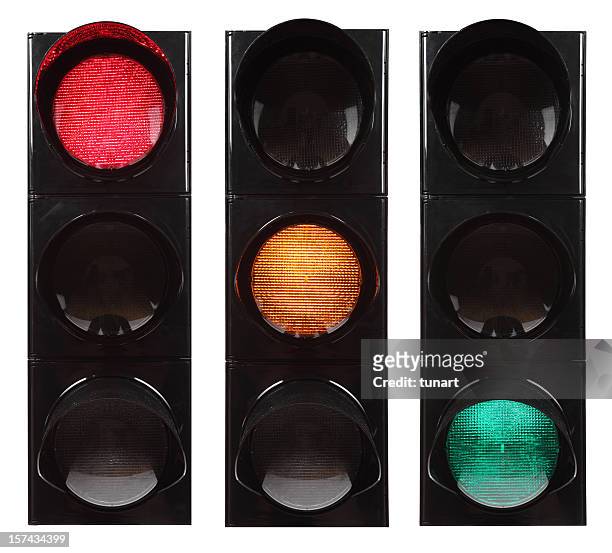 semáforo - stoplight fotografías e imágenes de stock
