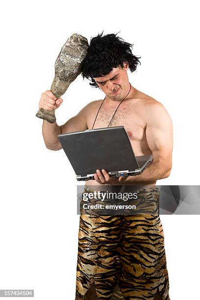 Caveman Computer Sad Caveman Computer Photos and Premium High Res Pictures - Getty Images